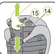 BRITAX KIDFIX SL  -  KIDFIX SL SICT - Réglage de l'appui-tête &amp; fixation du SICT - 1