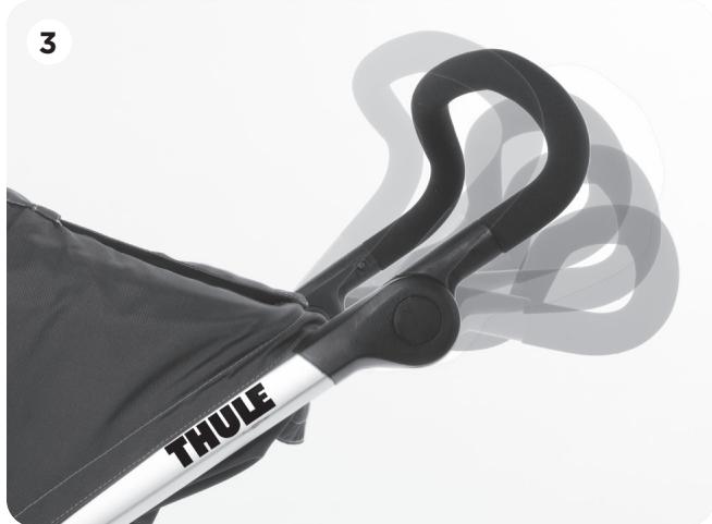 THULE GLIDE 2 S RUNNING  -  URBAN GLIDE 2 RUNNING -  URBAN GLIDE 2 S RUNNING - ADJUSTING THE HANDLEBAR - 2