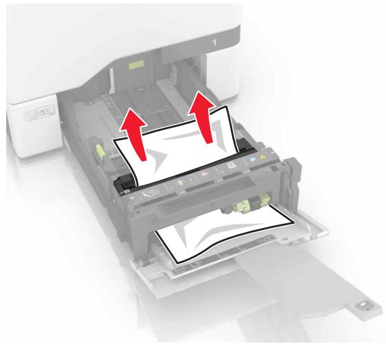 LEXMARK CS510DE - CS517DE - Bourrage papier dans le chargeur multifonction - 1