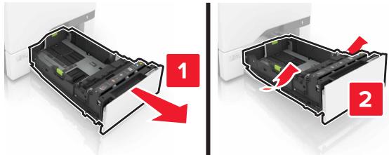 LEXMARK CS510DE - CS517DE - Chargement des tiroirs - 2