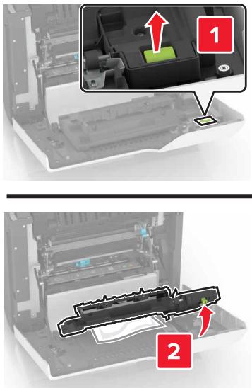 LEXMARK CS510DE - CS517DE - Bourrage papier dans l'unité d'impression recto verso - 3