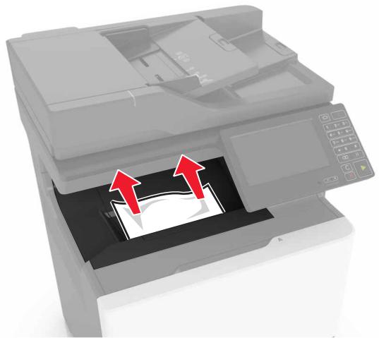 LEXMARK MB2442ADWE - Bourrage papier dans le réceptacle standard - 1
