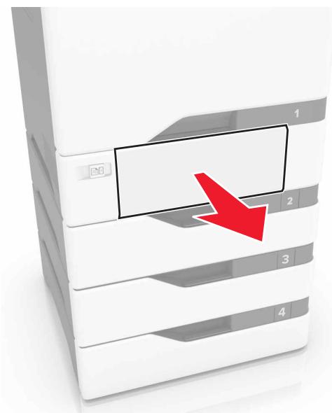 LEXMARK MX510DE - MX511D - MX517DE - Bourrage papier dans les tiroirs - 1