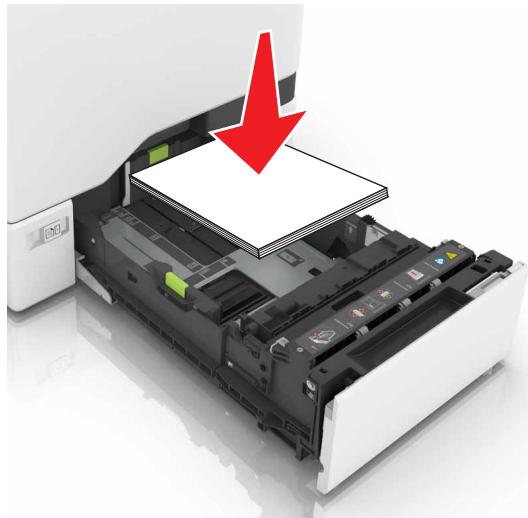 LEXMARK MX510DE - MX511D - MX517DE - Chargement incorrect du papier - 3