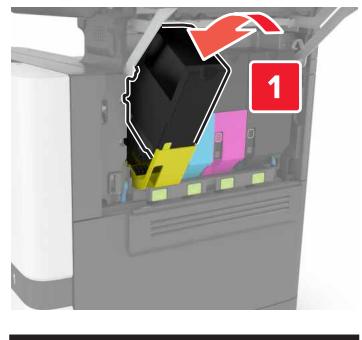 LEXMARK MX510DE - MX511D - MX517DE - Remplacement d'une cartouche de toner - 5