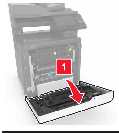 LEXMARK MX510DE - MX511D - MX517DE - Bourrage papier dans le réceptacle standard - 3