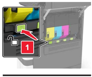 LEXMARK MX510DE - MX511D - MX517DE - Remplacement d'une cartouche de toner - 3