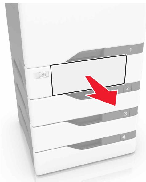 LEXMARK CX725D - CX727DE - Bourrage papier dans les tiroirs - 1