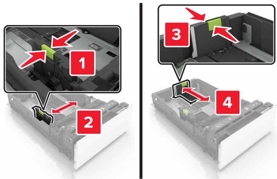 LEXMARK CX725D - CX727DE - Chargement des tiroirs - 3