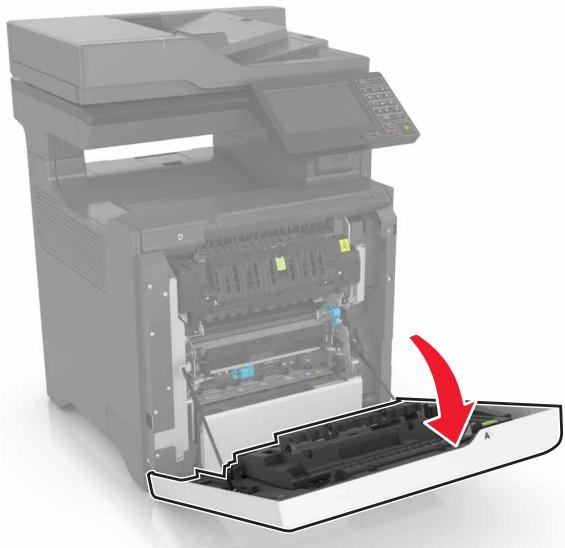 LEXMARK CX725D - CX727DE - Bourrage papier dans l'unité d'impression recto verso - 1