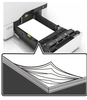 LEXMARK CX725D - CX727DE - Chargement incorrect du papier - 2