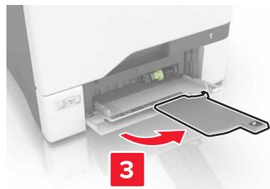LEXMARK CX725D - CX727DE - Alimentation du chargeur multifonction - 2