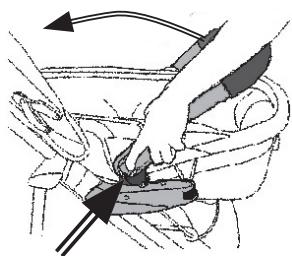 BAMBISOL SHOPPER - ENLEVER LA NACELLE DE LA POUSSETTE - 1