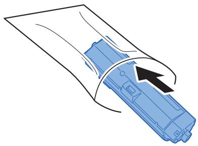 KYOCERA ECOSYS M2540 - Placer les cartouches de toner dans le sachet en plastique. - 1