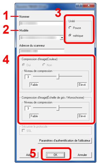 KYOCERA ECOSYS M2540 - Configurer le pilote TWAIN. - 2