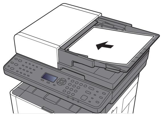 KYOCERA ECOSYS M2540 - Mettre en place les originaux. - 1
