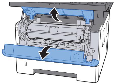 KYOCERA ECOSYS M2540 - Ouvrir le capot avant. - 3