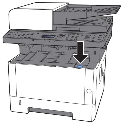 KYOCERA ECOSYS M2540 - Ouvrir le capot avant. - 1