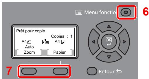 KYOCERA ECOSYS M5521CDN  -  ECOSYS M5521CDW -  ECOSYS M5526CD - Vérifier les paramètres de l'original et du papier - 2