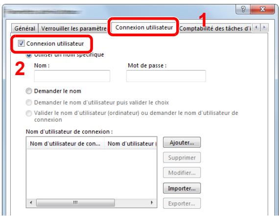 KYOCERA ECOSYS M5521CDN  -  ECOSYS M5521CDW -  ECOSYS M5526CD - Configurer les paramètres - 1
