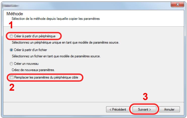KYOCERA ECOSYS M5521CDN  -  ECOSYS M5521CDW -  ECOSYS M5526CD - Migration du carnet d'adresses - 6