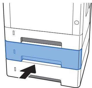 KYOCERA ECOSYS M2135DN - Remettre le magasin 2 en place. - 1