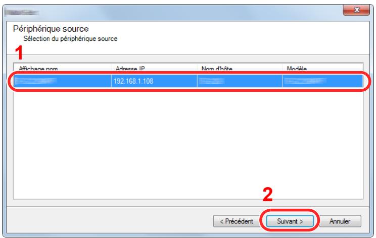 KYOCERA ECOSYS M2135DN - Migration du carnet d'adresses - 7