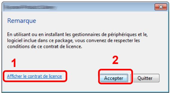 KYOCERA ECOSYS M2135DN - Afficher l'écran. - 1