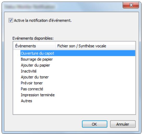 KYOCERA ECOSYS M2135DN - Paramètres de notification de status monitor - 1