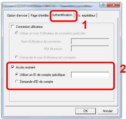KYOCERA ECOSYS M2135DN - Configurer les paramètres - 1