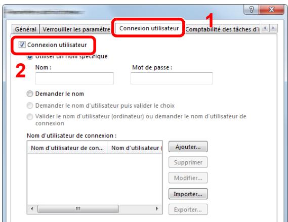 KYOCERA ECOSYS M2135DN - Configurer les paramètres - 1