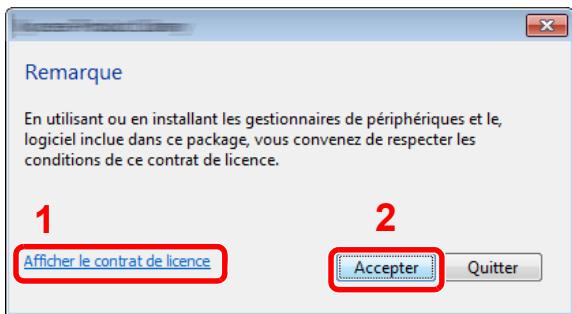 KYOCERA ECOSYS M2135DN - Afficher l'écran. - 1