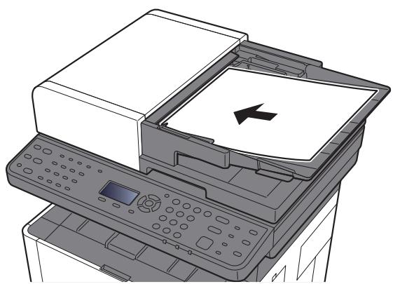 KYOCERA ECOSYS M2135DN - Mettre en place les originaux. - 1