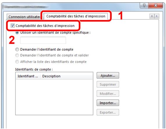 KYOCERA ECOSYS M2135DN - Configurer les paramètres - 1