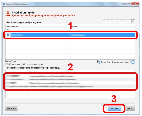 KYOCERA ECOSYS M2135DN - Installer le calculi. - 1
