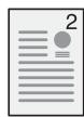 KYOCERA ECOSYS M2135DN - Recto verso sur recto (uniquement sur les modèles avec une fonction de numérisation recto verso) - 2