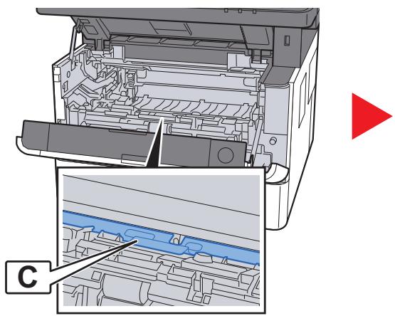 KYOCERA ECOSYS M2135DN - Placer le tambour à plat sur une surface propre et plane. - 2