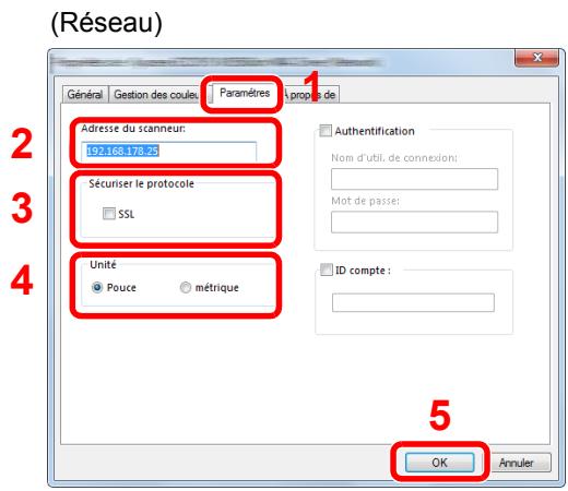 KYOCERA ECOSYS M2135DN - Configurer le pilote WIA. - 1