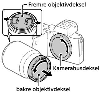 SONY ALPHA 6400 - Trinn 4: Sette på et objektiv - 1
