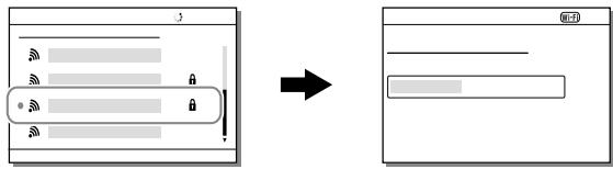 SONY ALPHA 6400 - Connecting the camera to a wireless access point - 1