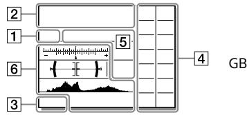 SONY ALPHA 6400 - Icons on the shooting screen - 2