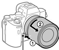 SONY ALPHA 6400 - Per rimuovere I'obiettivo - 1