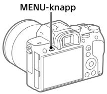 SONY ALPHA A7 III - Bruke MENU-elementer - 1