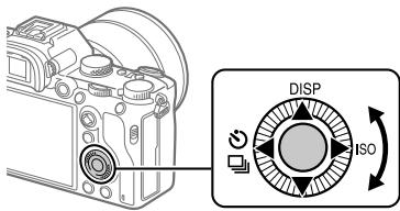 SONY ALPHA A7 III - Utilisation de la molette de commande - 1