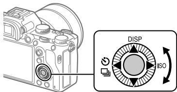 SONY ALPHA A7 III - Using the control wheel - 1