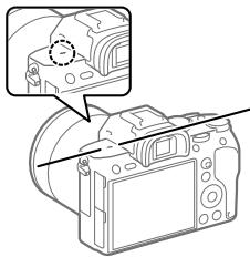 SONY ALPHA A7 III - ⬤ Metka положения датчика изображения - 1