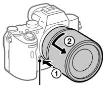 SONY ALPHA A7 III - Para retirar el objetivo - 1