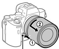SONY ALPHA A7 III - Zdejmowanie obiektywu - 1