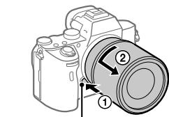 SONY ALPHA A7 III - För att ta av objektivet - 1