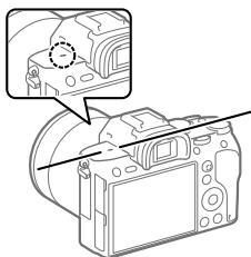 SONY ALPHA A7 III - ⬤ Позначка положення датчика зображення - 1
